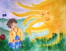Kinderbuch Nicolas und die Sonne  7 