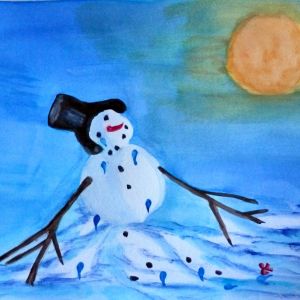 Kinderbuch Oscar und die kleine Schneeflocke  7 
